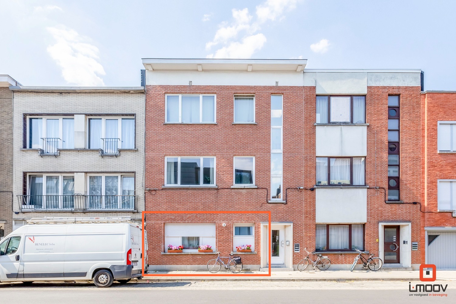 Ruim appartement aan Sint-Pieters station 