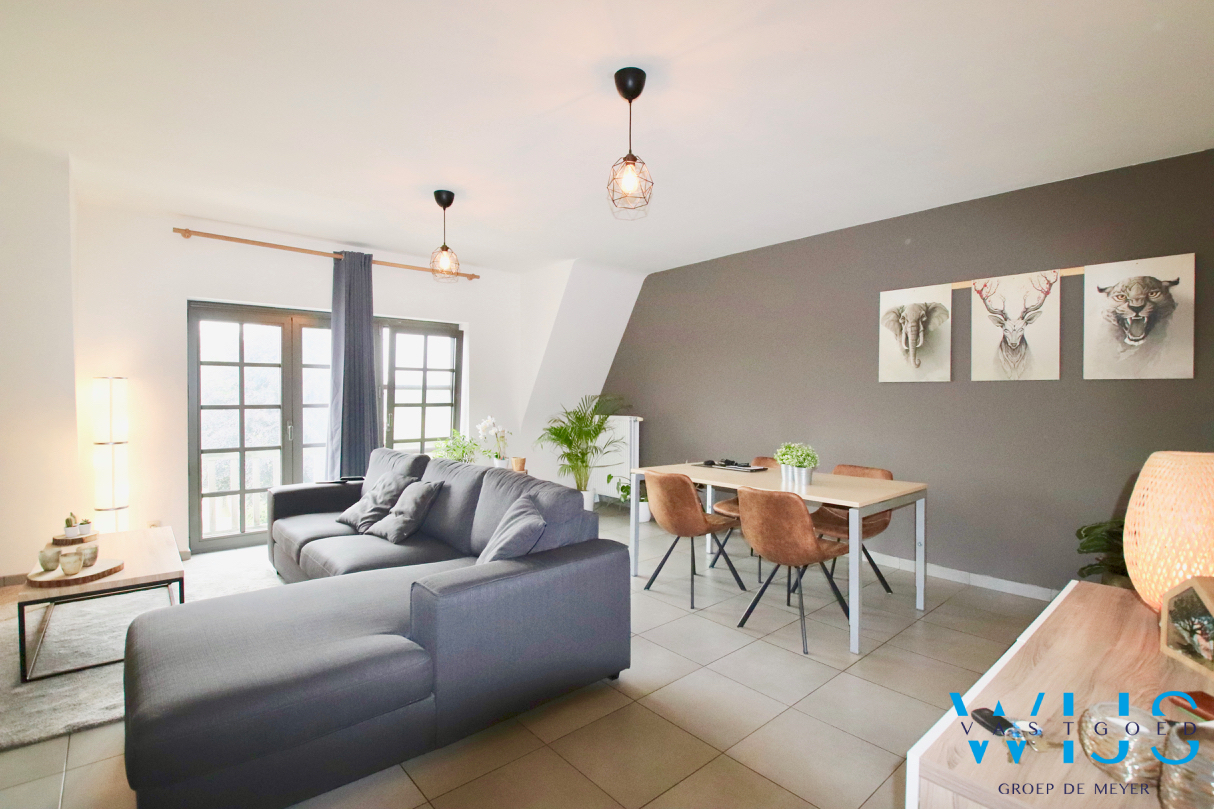 Leuk 2 slaapkamerappartement met staanplaats te ERTVELDE / RIEME ! 