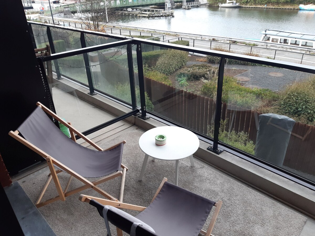 Tijdloos appartement in hippe buurt ! 