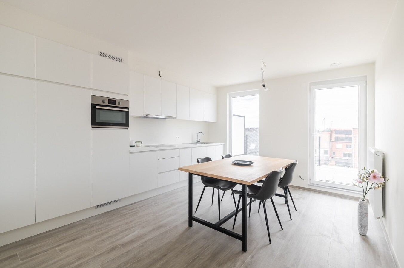 Penthouse (89m2) met uitzonderlijk ruim terras te koop in Emelgem (Izegem) 