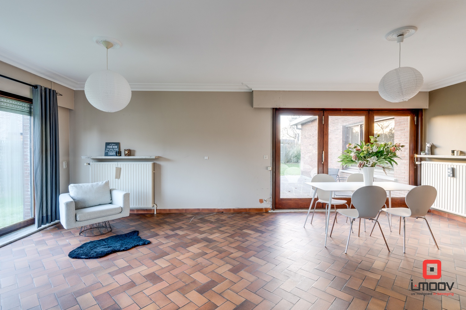 Degelijke woning met tal van mogelijkheden. 