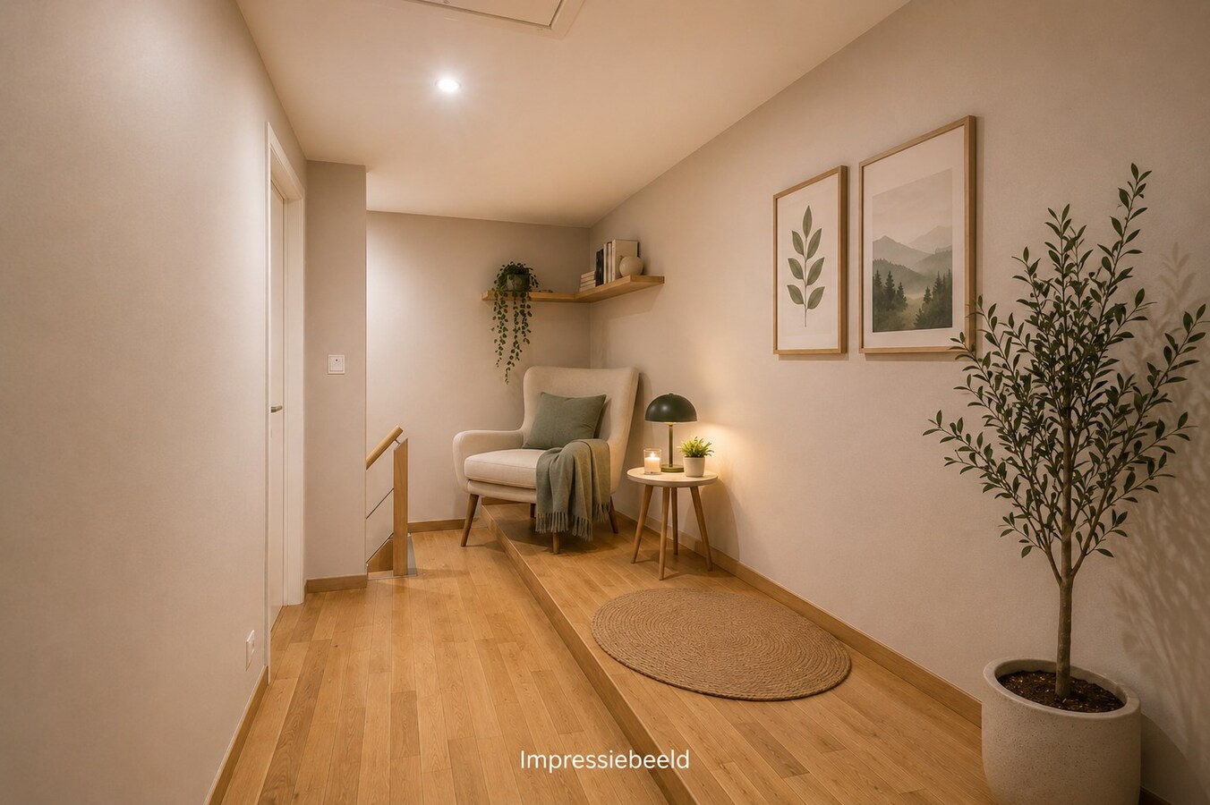 Verrassend ruim triplexappartement - B-label - 4 slpk  en aagename buitenbeleving. 
