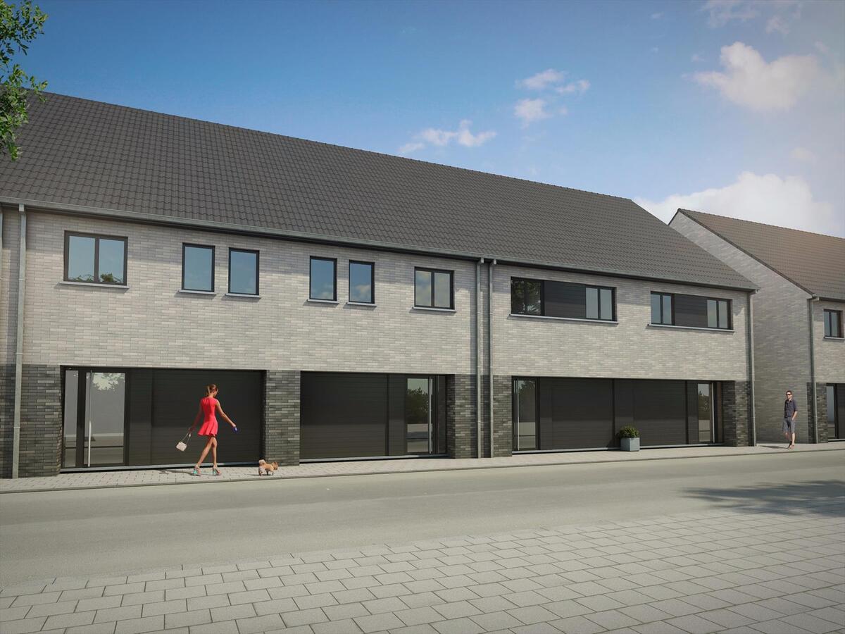 MOOIE RIJWONING IN KLEINSCHALIGE VERKAVELING TE BREDENE DORP 
