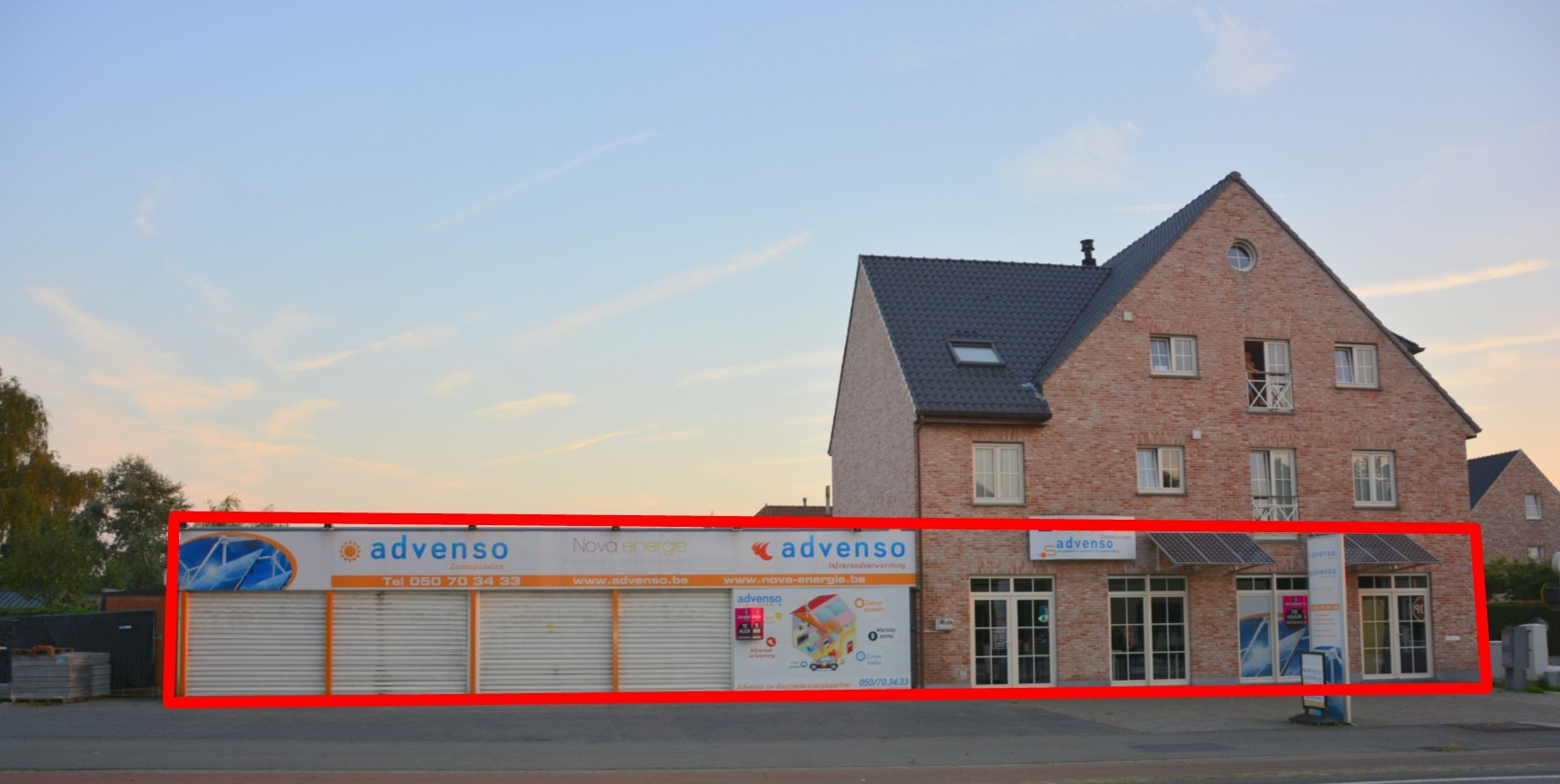 Handelspand + magazijn 