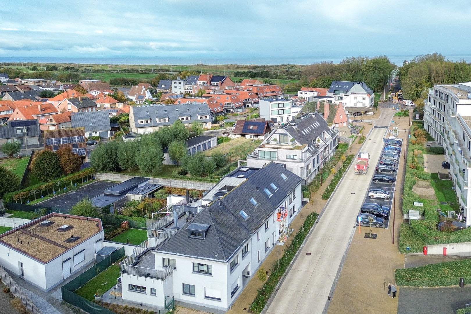 Gezellig dakappartement met tuin vlak bij zee – Vosseslag, De Haan! 