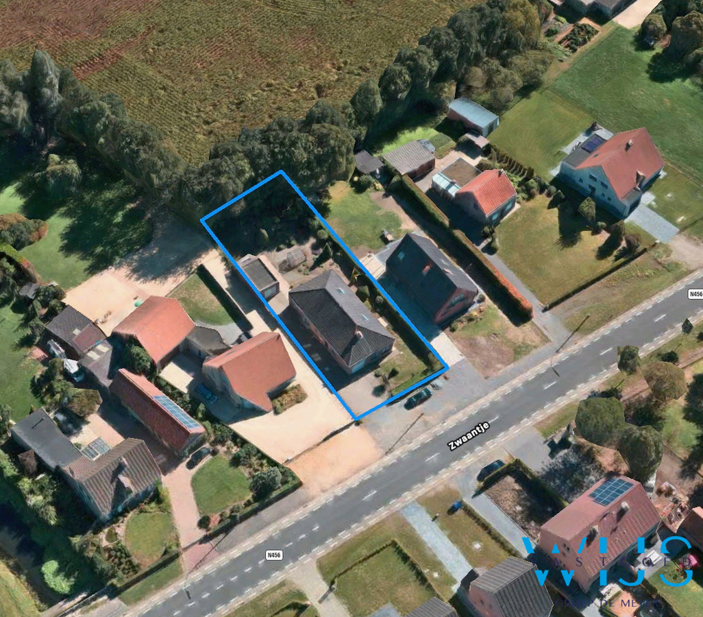 Stevige bungalow op een prachtig perceel van 925 m² te SLEIDINGE ! 