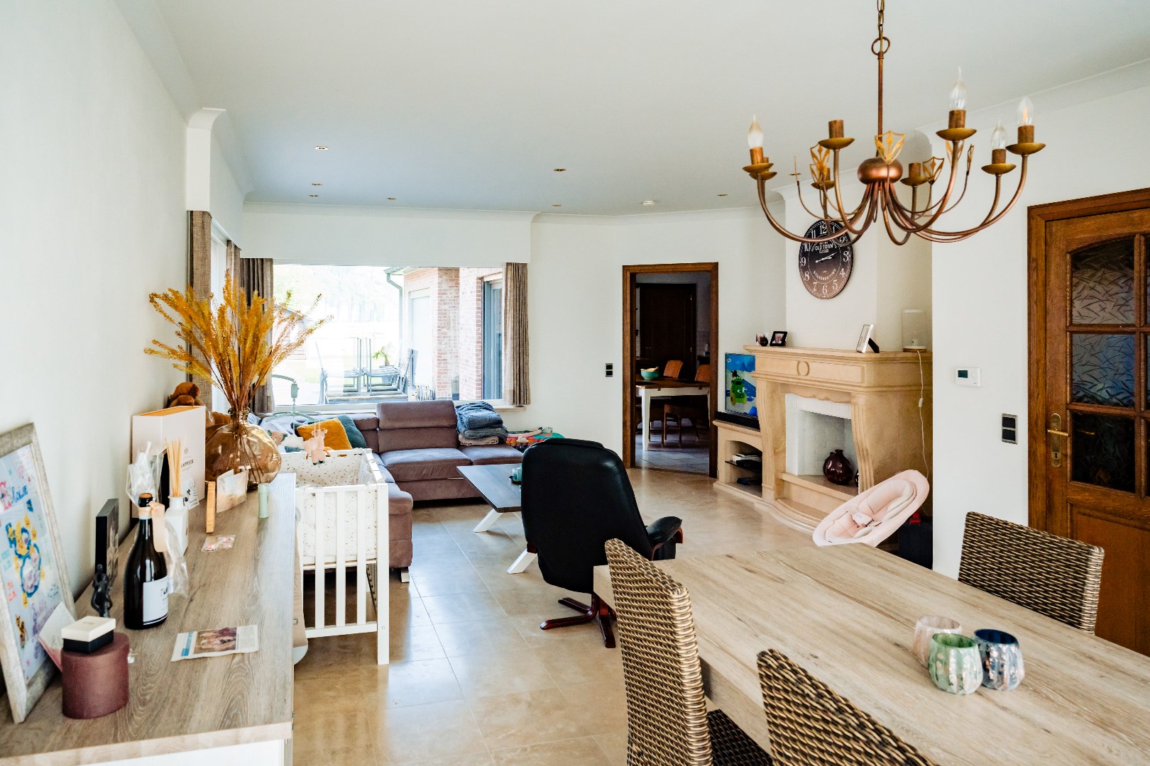 Woning met 3 slpks, tuin én stal  op 1.105 m² te lembeke 