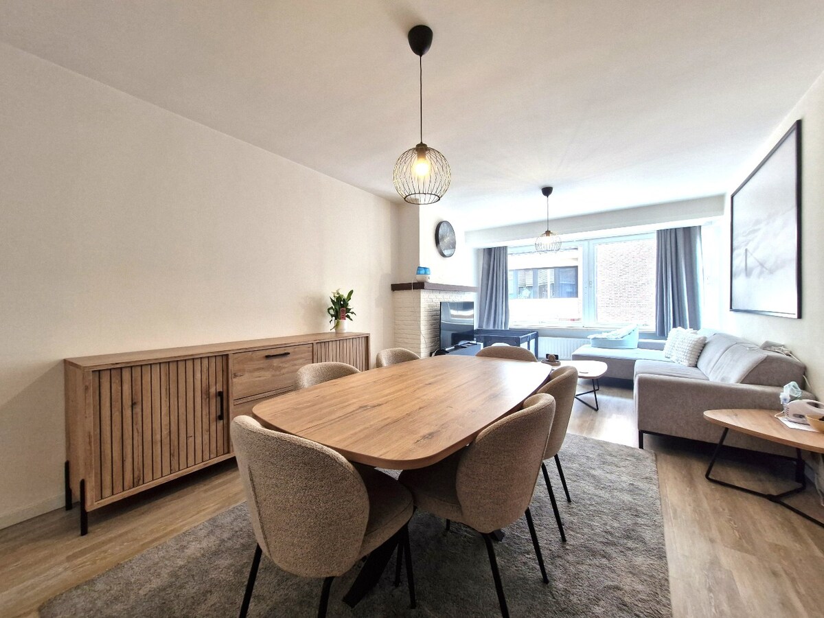 Goed gelegen, mooi appartement met 2 slaapkamers 