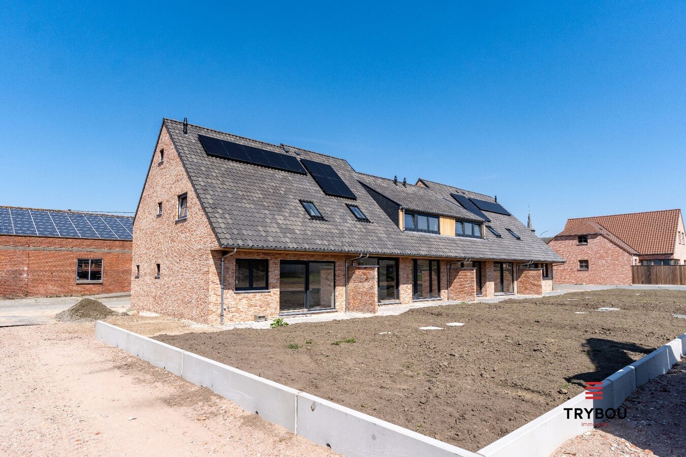 Prachtige nieuwbouwwoningen op landelijke locatie 