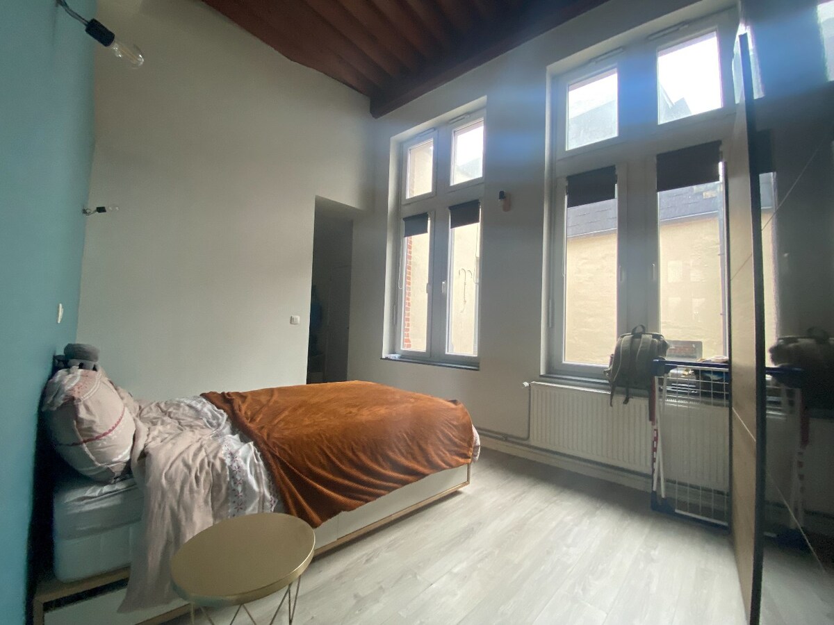 Magnifique appartement avec belle hauteur de plafond ! 