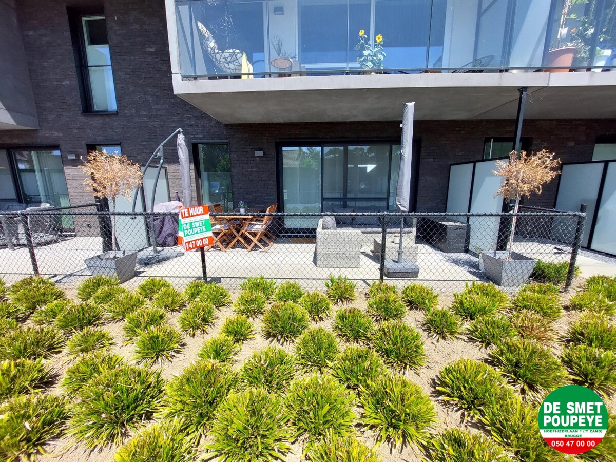 Recent energiezuinig gelijkvloersappartement 