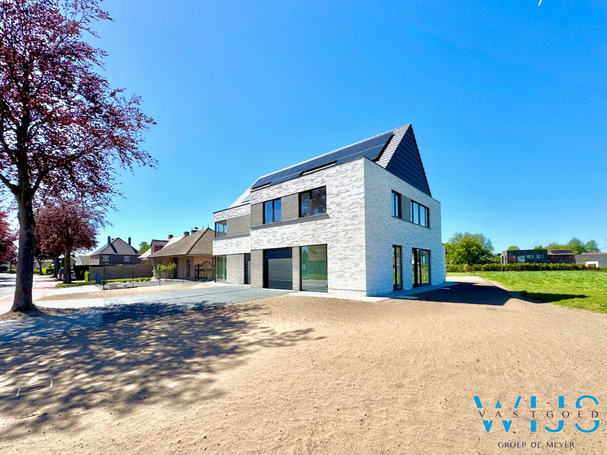 Moderne nieuwbouw op TOPlocatie te Assenede ! 