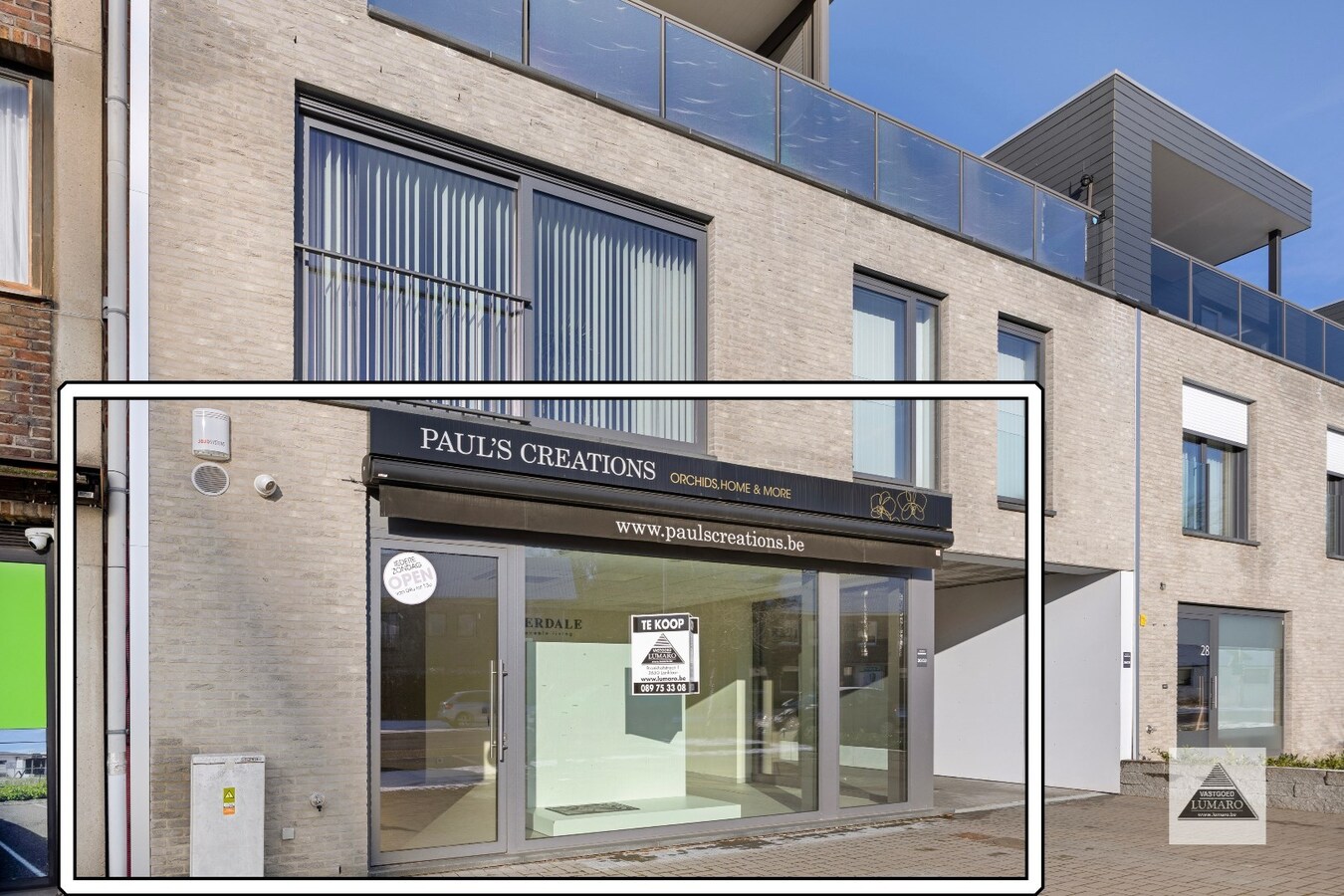 Uitstekend gelegen kantoor-/praktijkruimte van 130 m² + kelder en garage 