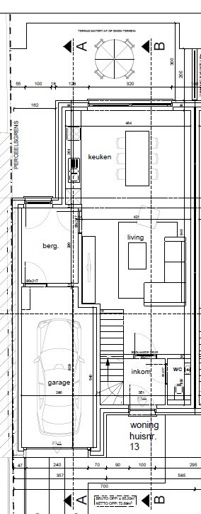Nieuwbouwwoning met garage te Houthulst 
