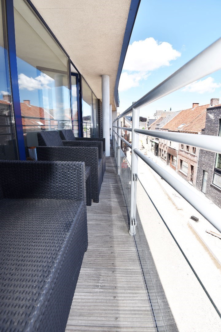 1 slpk appartement, balkon en kelder te centrum Maldegem 