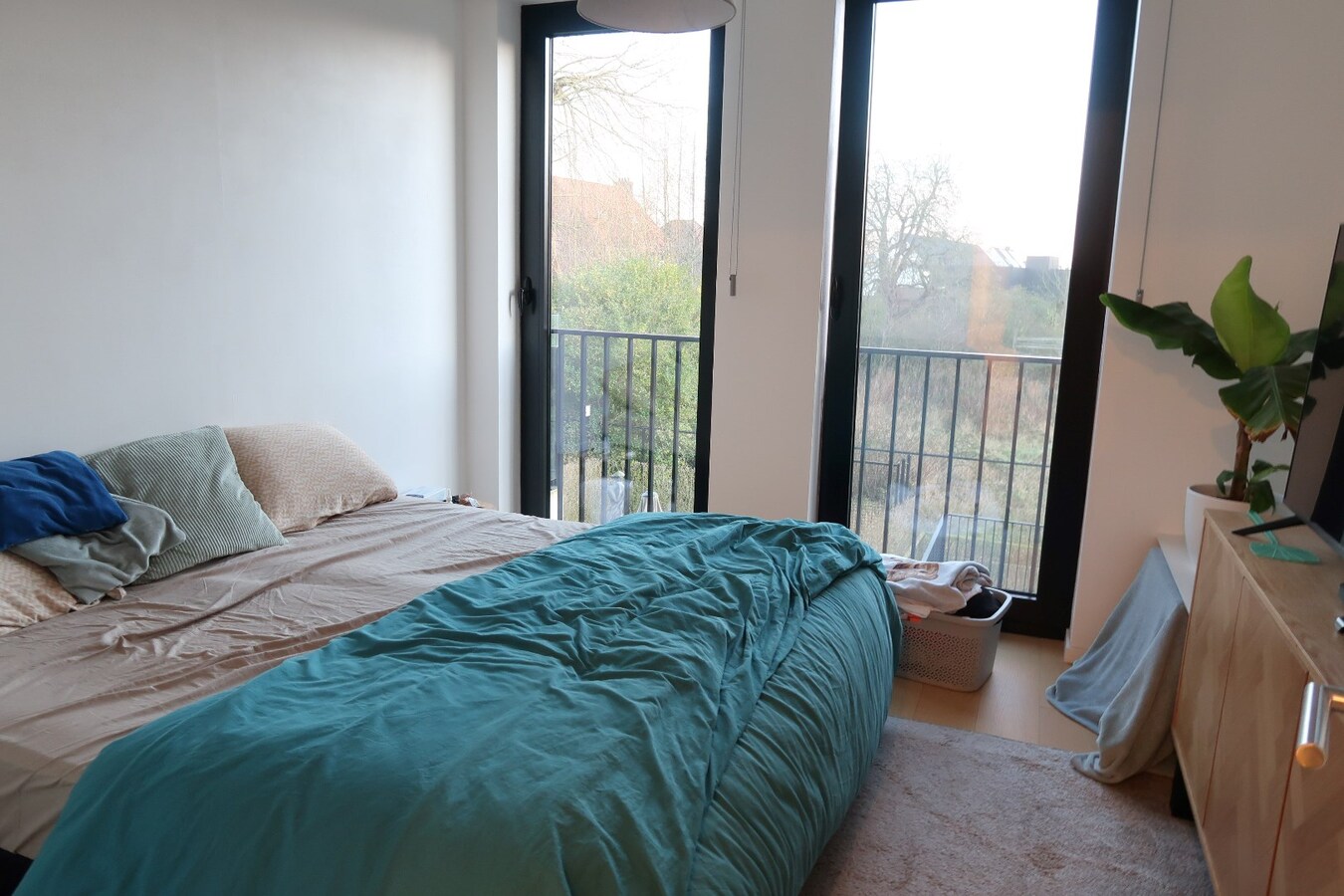 Nieuwbouwappartement in een groene zone met Garagebox 