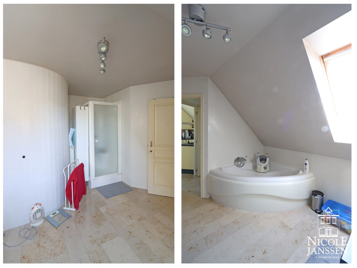 Zeer ruim duplex-appartement 