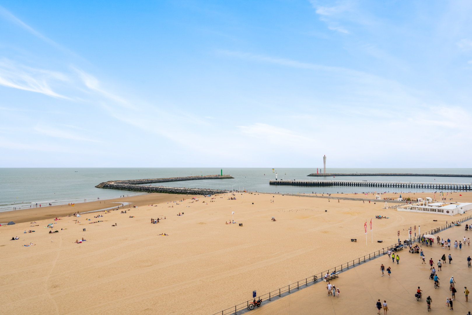 APPARTEMENT MET FRONTAAL ZEEZICHT IN CENTRUM OOSTENDE - 1 SLAAPKAMER 