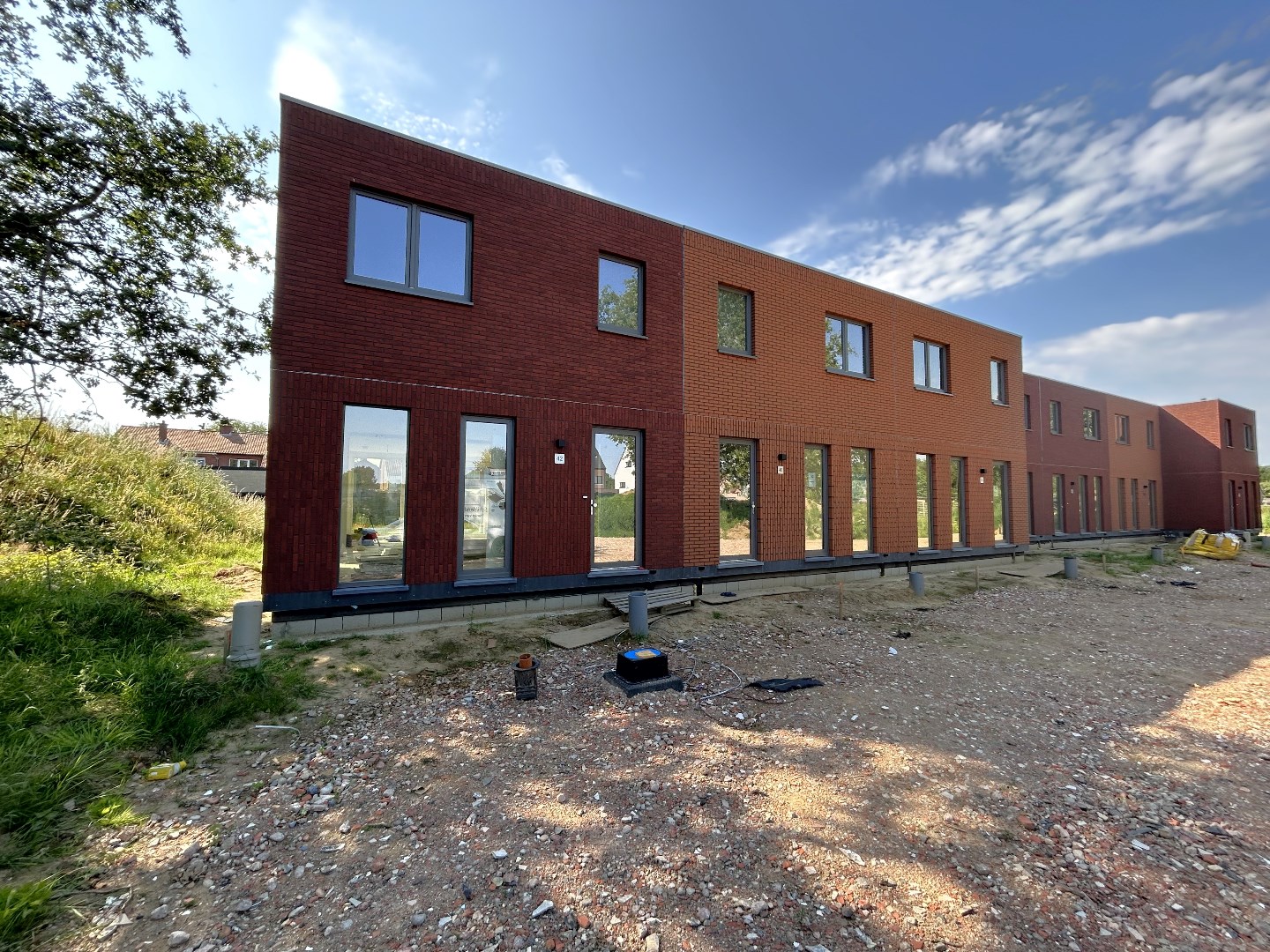 Nieuwbouwproject van 7 energiezuinige woningen in centrum Meerhout 