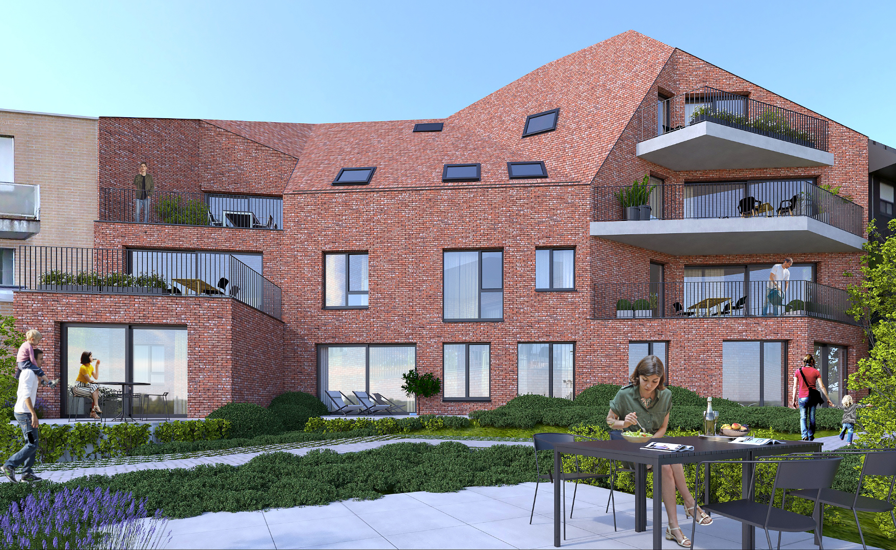 Nieuwbouwresidentie in centrum Gistel 