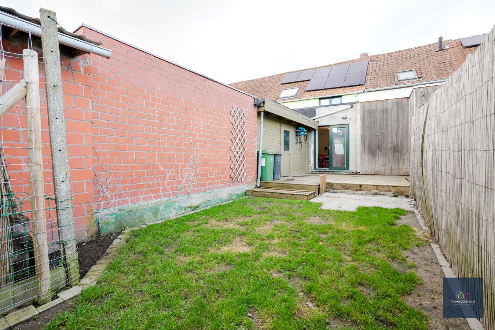 Gezellige eigendom met tuin in het centrum van Mariakerke 