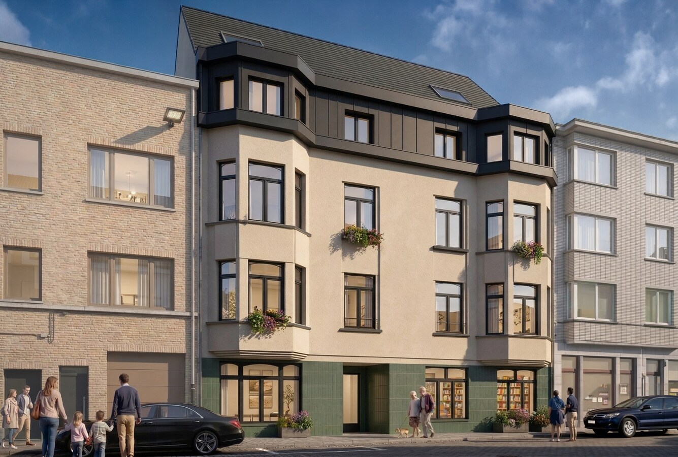 KNAP APPARTEMENT MET PRACHTIG ZONNETERRAS PAL IN CENTRUM 