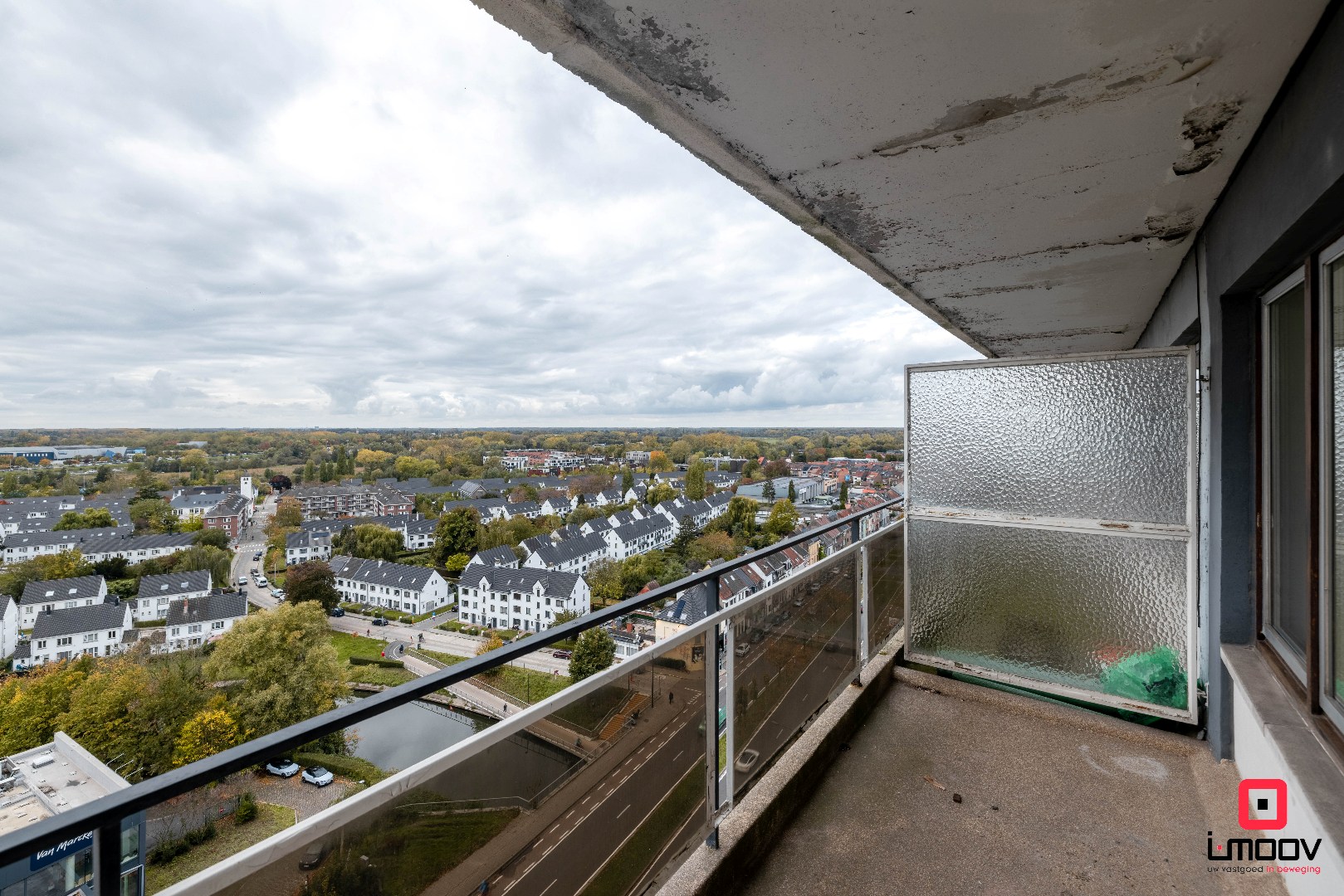 Uniek appartement te huur met twee terrassen en adembenemend uitzicht over de torens van Gent 
