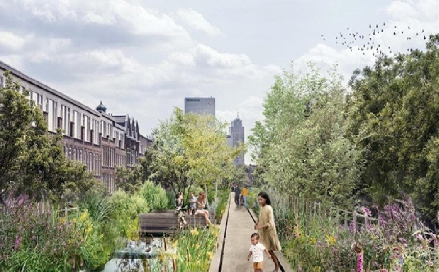 Turn-key 2 kamer (voorheen 3) appartement op steenworp afstand van Rotterdam centrum met een nette keuken, royale woonkamer en gelegen op eigen grond! 