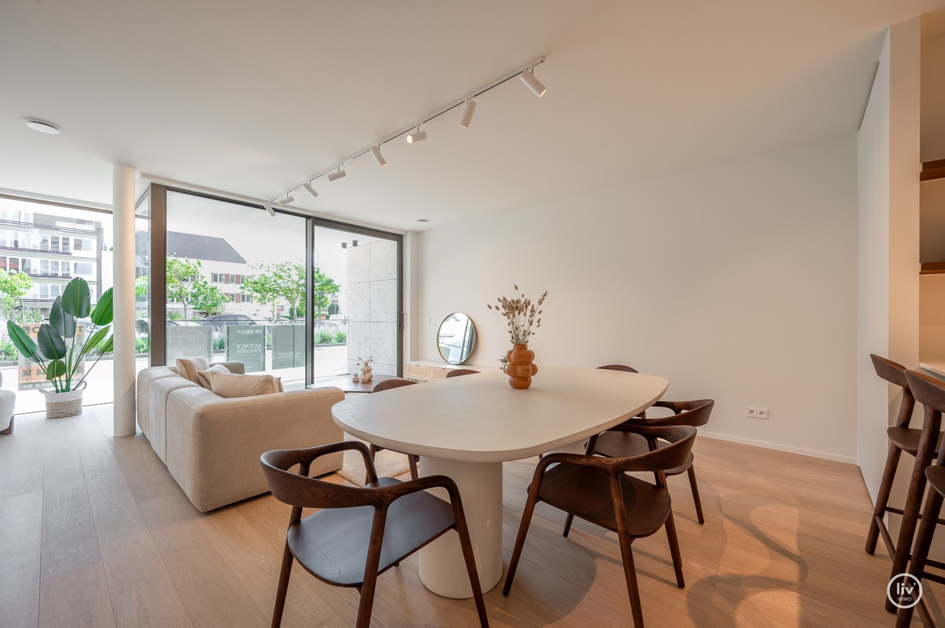 Appartement neuf exclusif avec trois chambres au cœur de Knokke. 