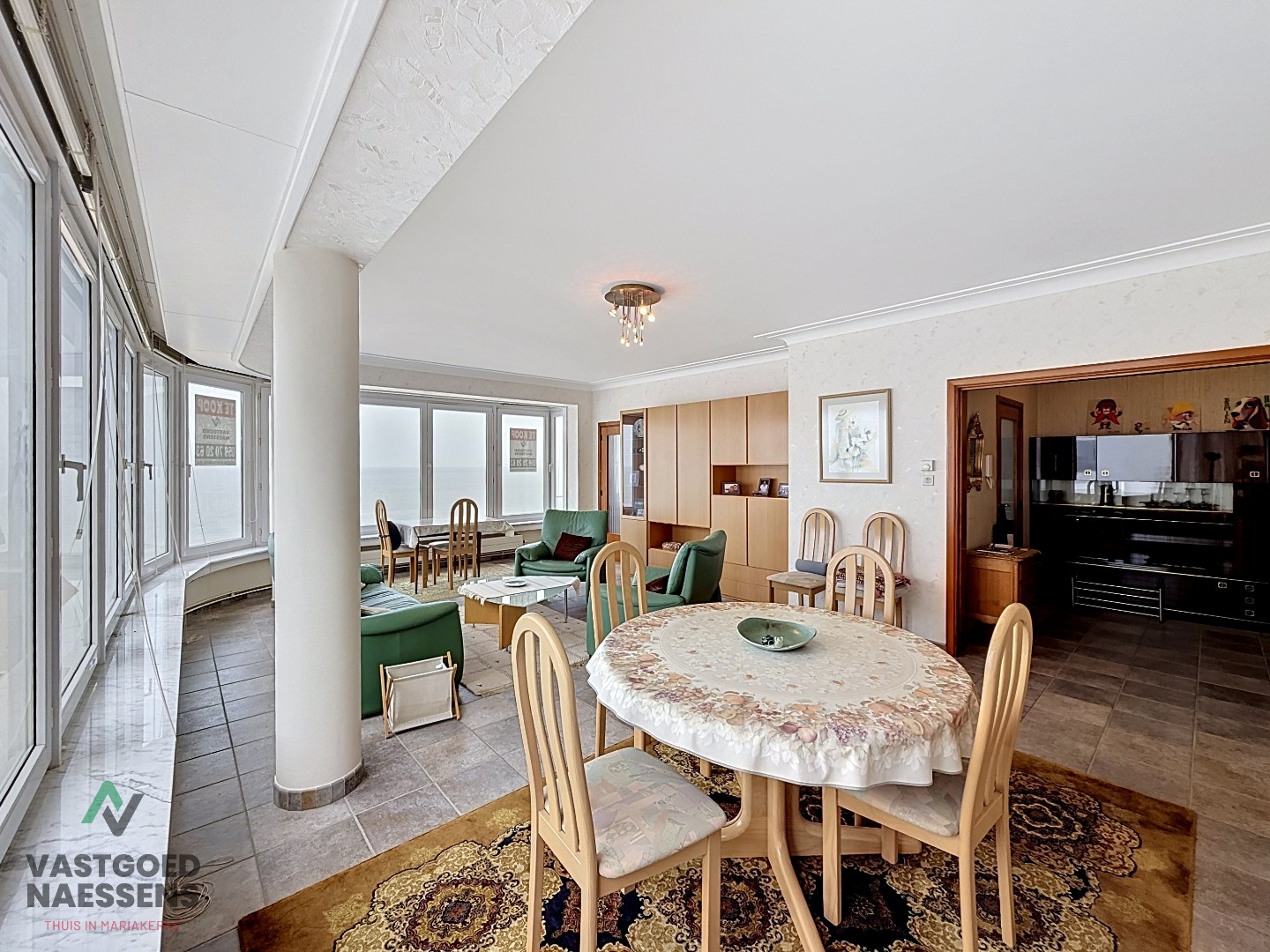 Magnifique appartement d'angle avec vue sur la mer - 2 chambres 