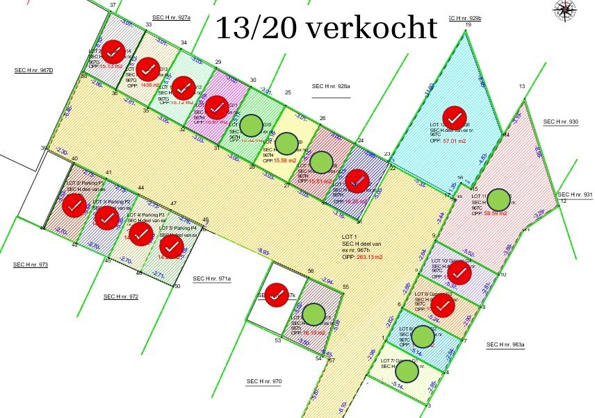Garageboxen op centrale locatie in Heist 