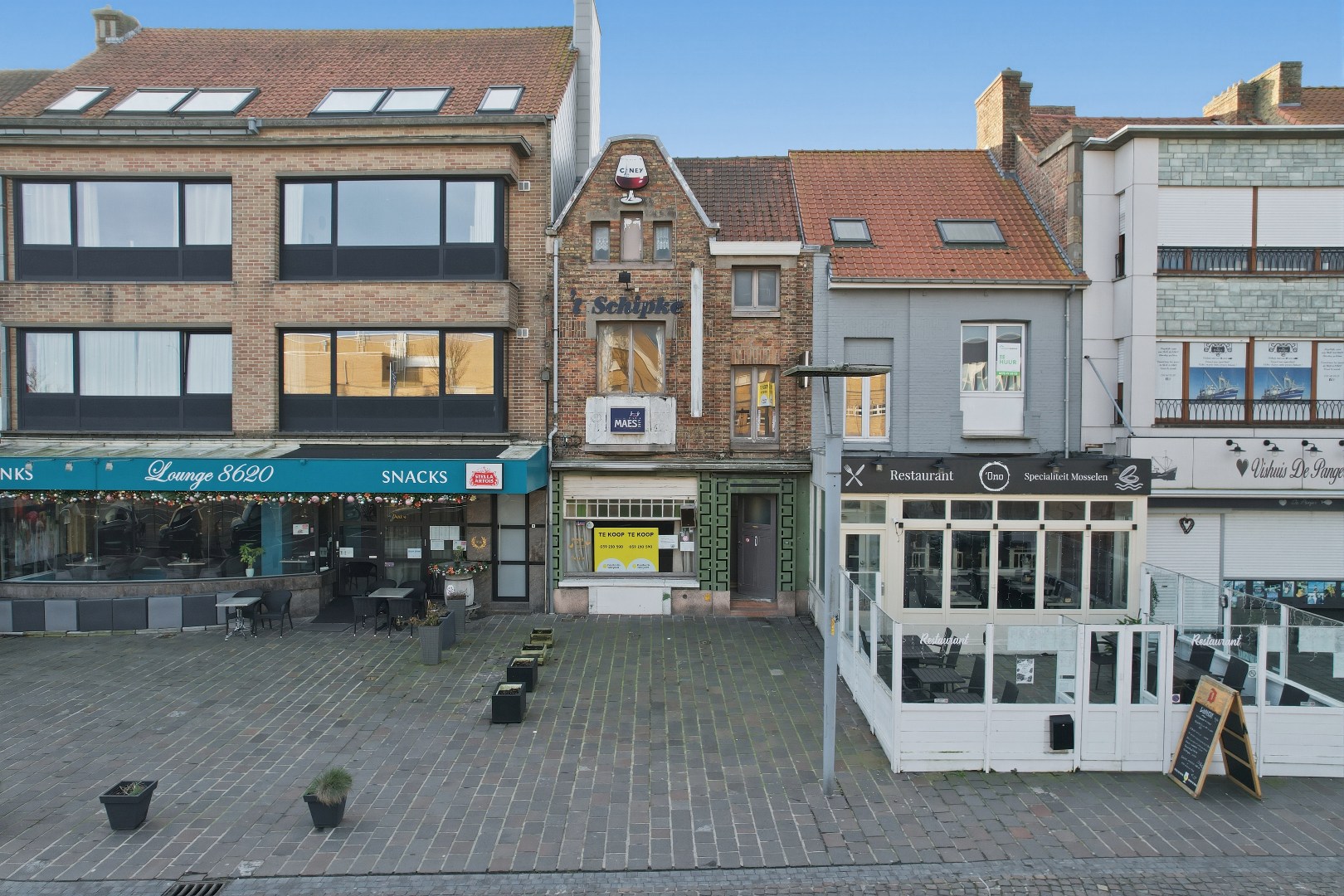 t Schipke – authentiek visserscafé aan de Kaai van Nieuwpoort. 