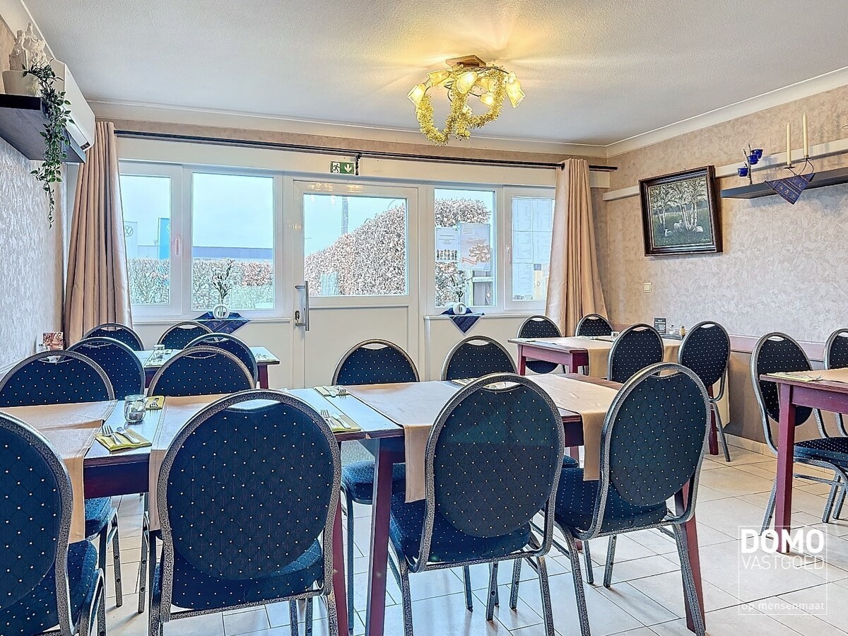 TE HUUR - GOED DRAAIEND RESTAURANT MET FRITUURZAAK EN WOONST 