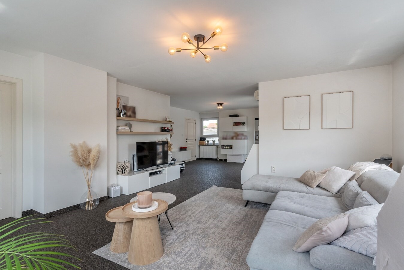 Ruime woning in Dorne(Maaseik) met 4 slaapkamers, gelegen op een uitzonderlijk ruim perceel. 