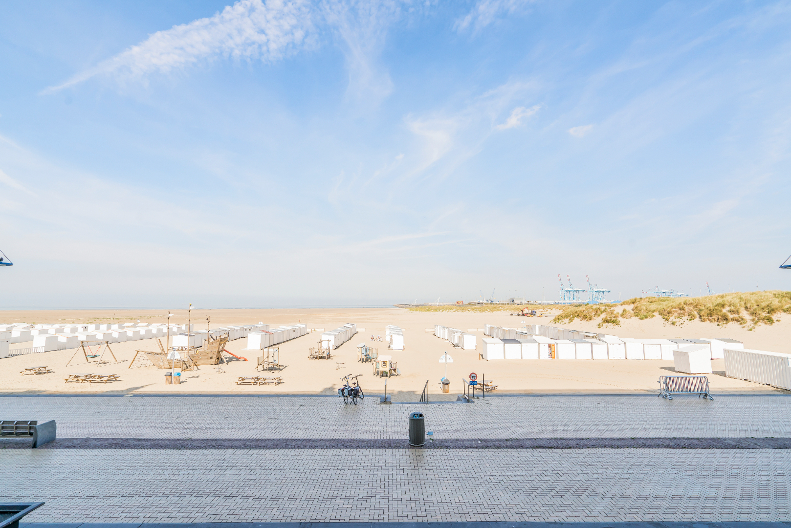 Appartement met frontaal zeezicht 