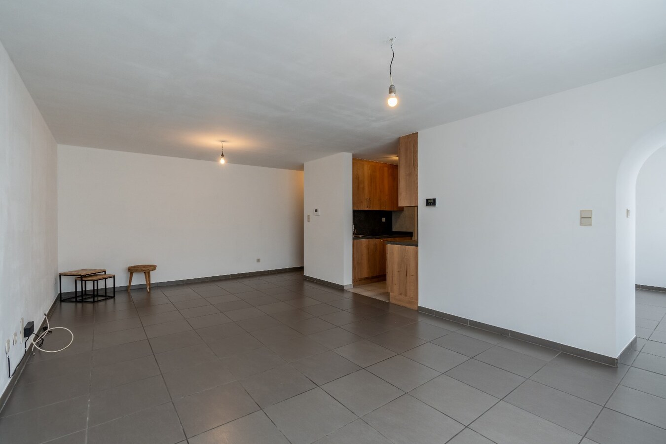 Gelijkvloersappartement met 1 slaapkamer en garage 