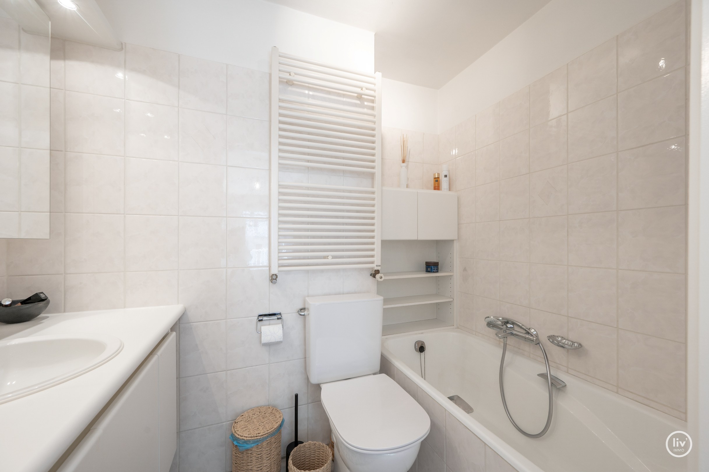 Appartement spacieux et agréable avec 2 chambres à coucher au centre de Knokke 