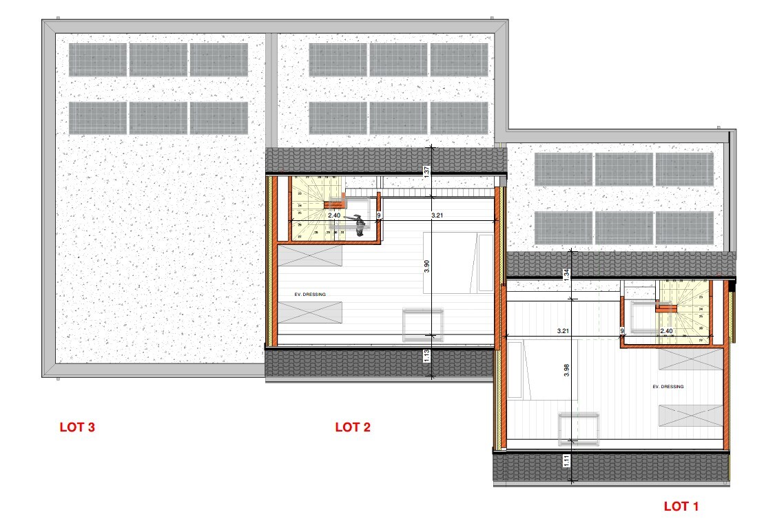 3 nieuwbouwwoningen te Eine 