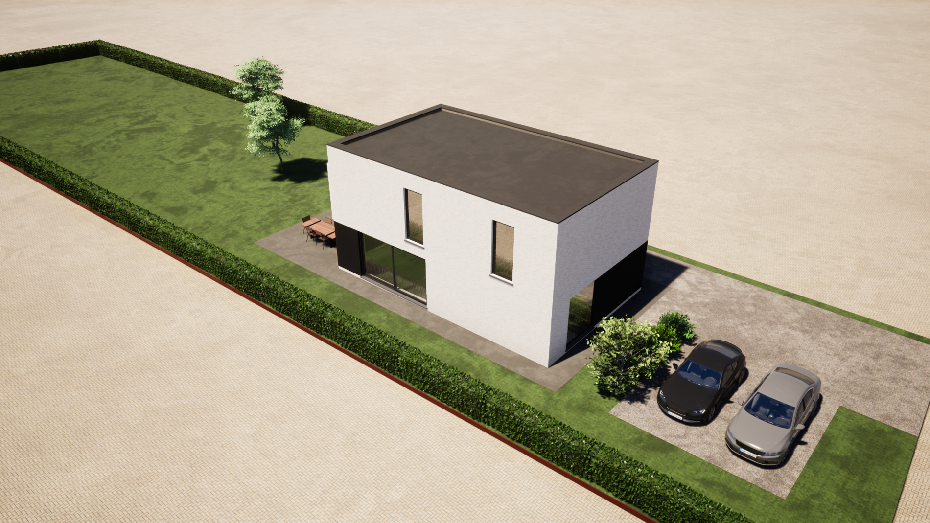 Exclusieve villa op centrale ligging nabij natuurdomein de Hoge Dijken 