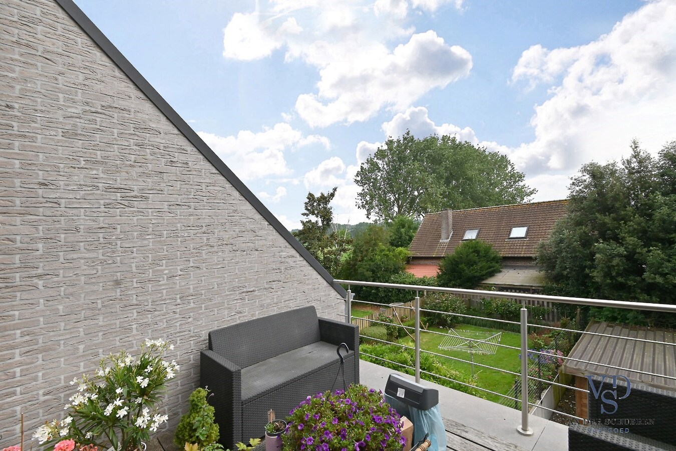 Aangenaam appartement in centrum Asper. 