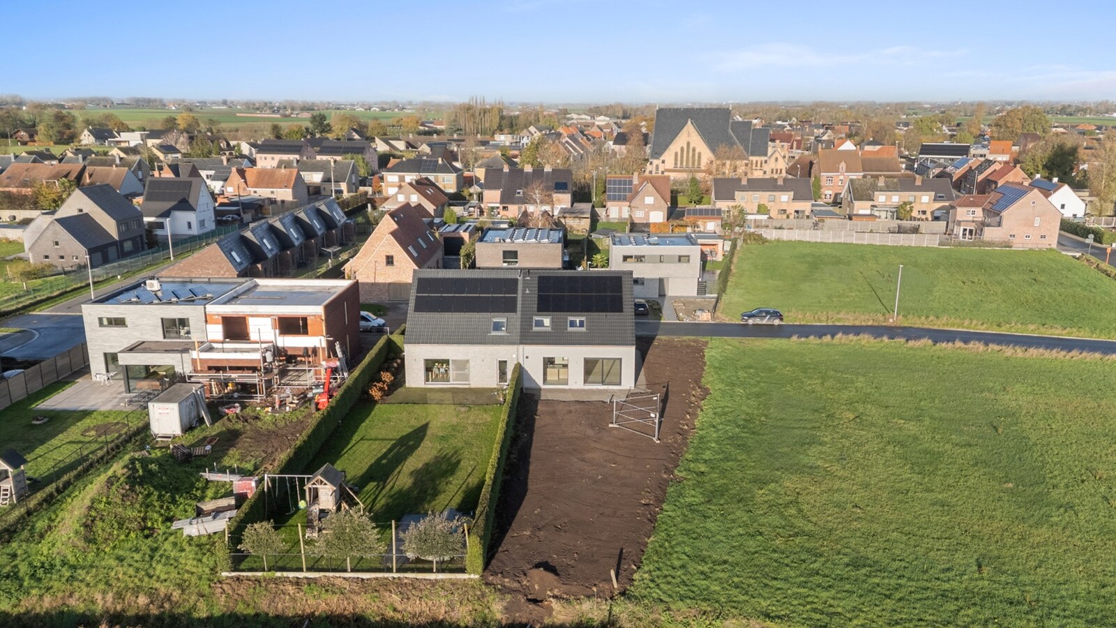 Moderne nieuwbouwwoning met uitzonderlijk wooncomfort te Koekelare (De Mokker) 