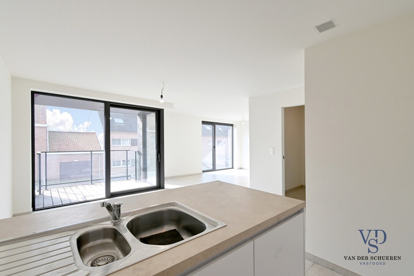 Modern 2 slpk-appartement nabij centrum Gavere 