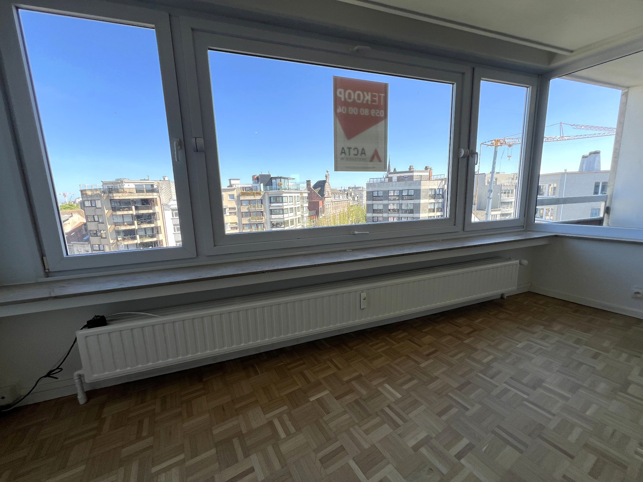 Appartement met twee slaapkamers op het Leopold I-Plein 