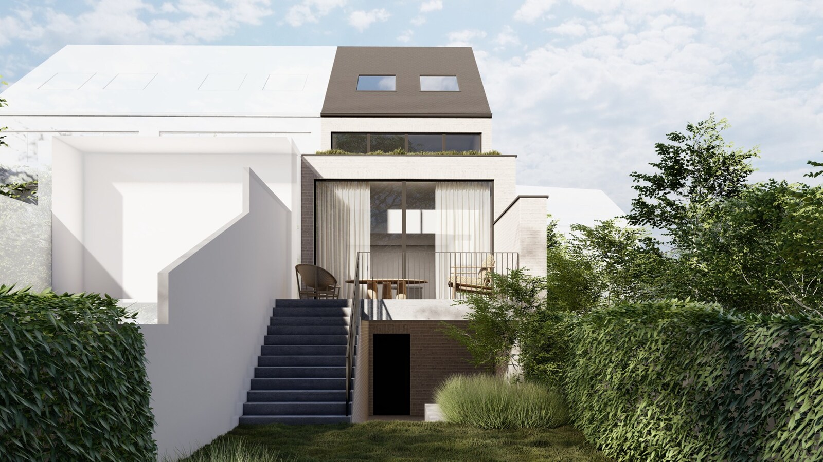 Ruime wind- en waterdichte BEN-woning nabij centrum Lede 