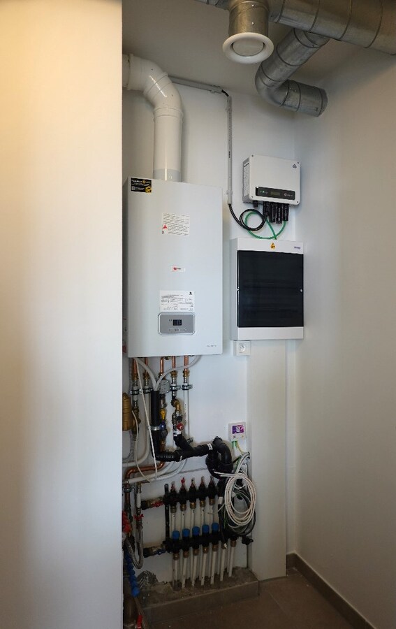 Instapklaar nieuwbouwappartement met 2 slaapkamers en ruim terras in centrum Jabbeke 