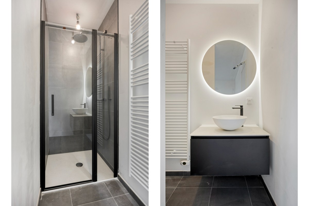 Instapklare woning met zeer goede afwerking, 3 slaapkamers, 3 badkamers, tuin, terras en autostaanplaats in het centrum van Tienen – EPC 27 kWh/m² - bewoonbare opp. 172 m² 