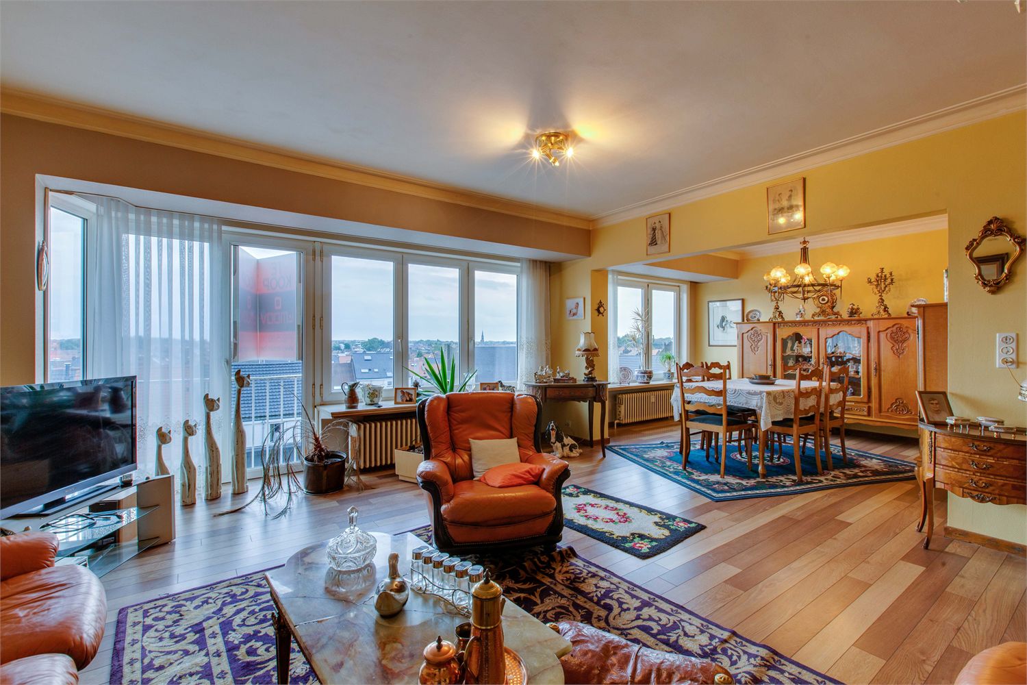 Tweeslaapkamer-appartement op toplocatie 