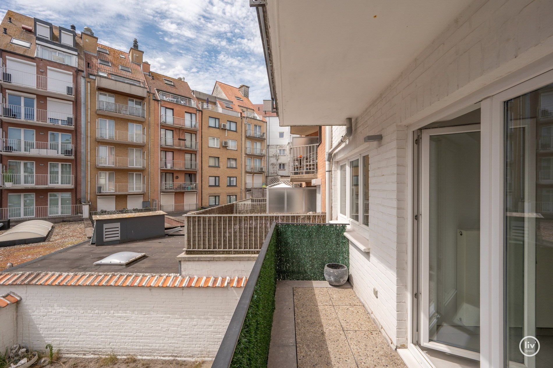 Bel appartement de deux chambres situé au centre de Knokke. 