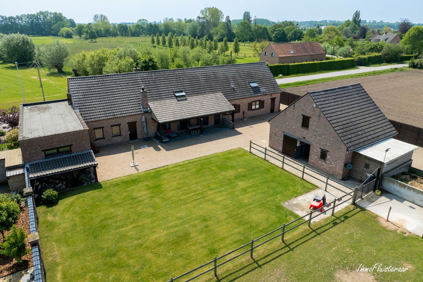 Idyllische langgevelhoeve met stalgebouw op ca. 16.473 m² te Lier    BEZOEKDAG OP AFSPRAAK ZATERDAG 20 JUNI 10U-14U 