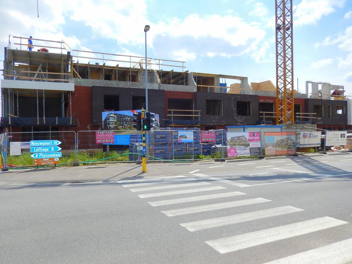 Nieuwbouwproject met zicht op het water 